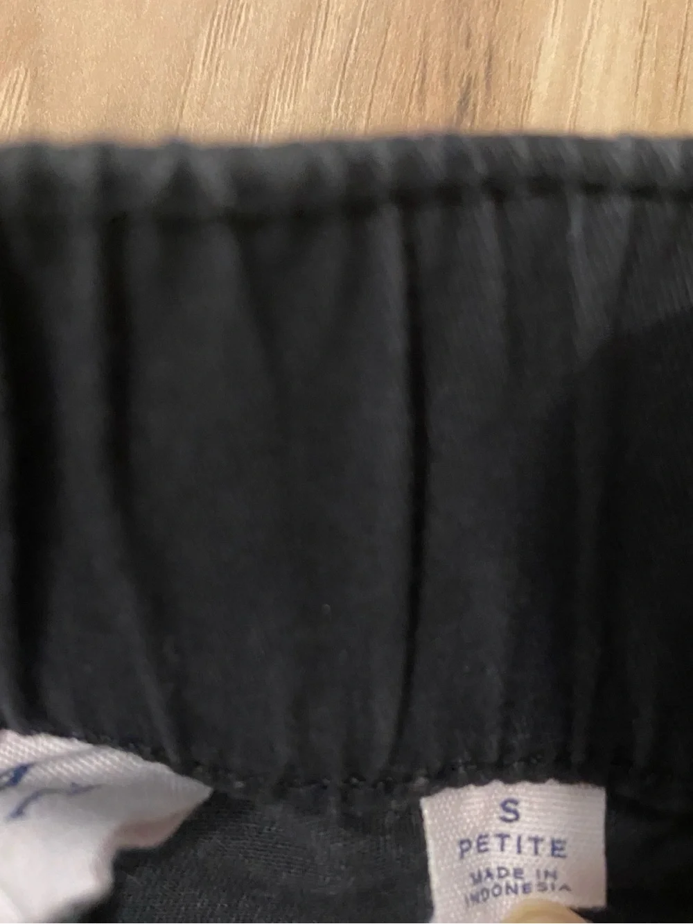 GAP Black Wide-Leg Pants